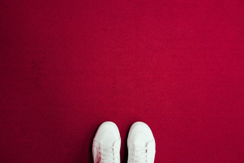 Photo White sneakers